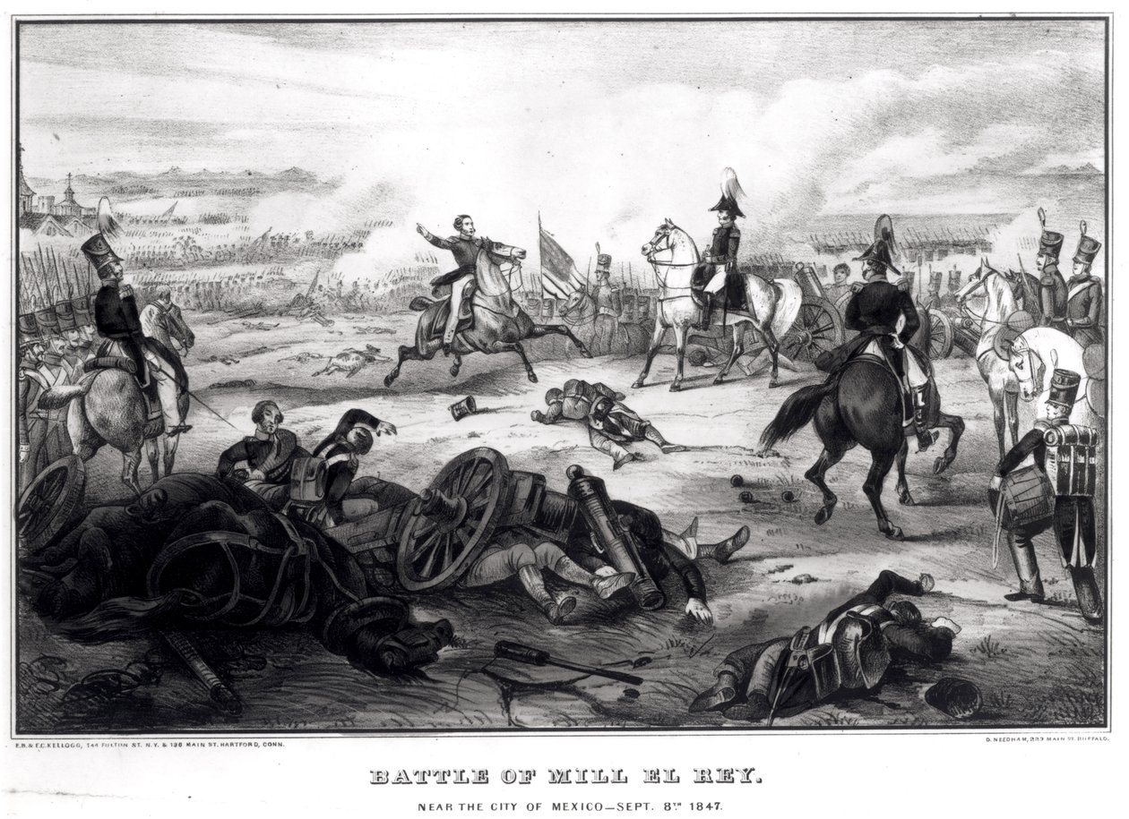 Bitva u Mill El Rey, poblíž města Mexico, 8. září 1847 od American School