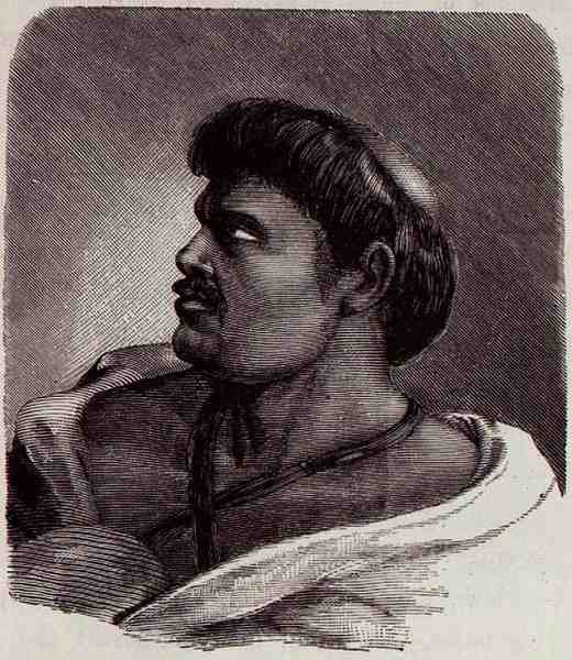 Capitao Vei-Bang, náčelník Coroados, z řek Amazonky a Madeira, Franz Keller, 1874 od American School