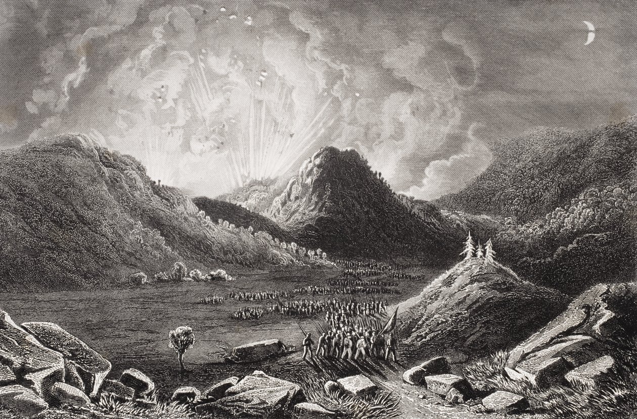 Evakuace Cumberland Gap, Tennessee, září 1862 od American School