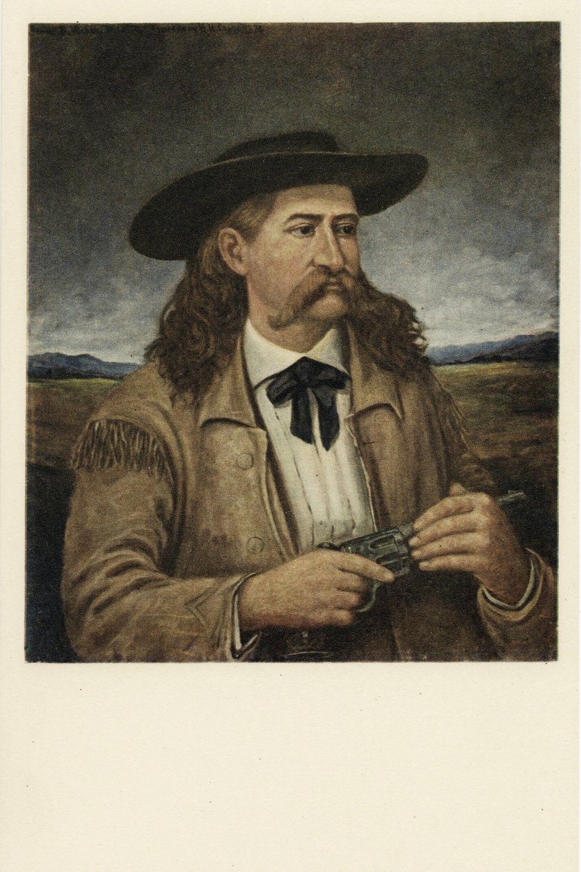 James Butler (Wild Bill) Hickok (1817 - 1876), od American School