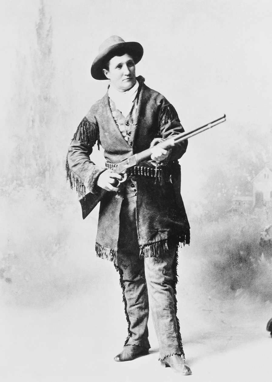 Martha Canary (Calamity Jane) kolem roku 1895 od American School