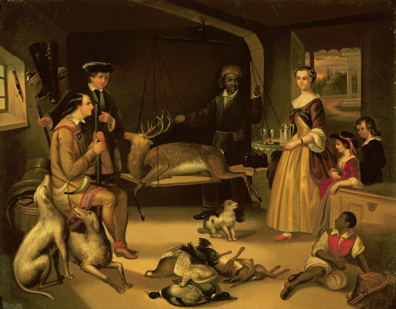 Mount Vernon za starých časů od American School