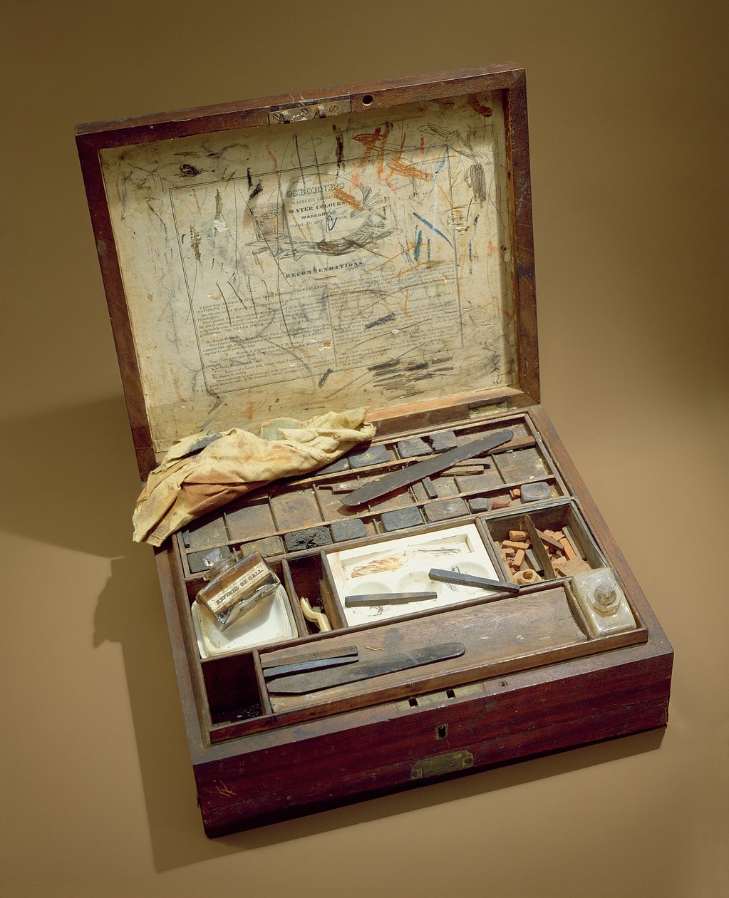 Paintbox Johna Jamese Audubona (1785-1851) od American School