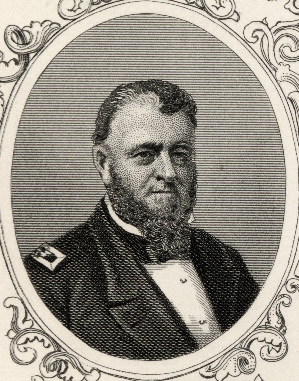 Portrét admirála Louise Malesherbese Goldsborougha (1805-1877) od American School