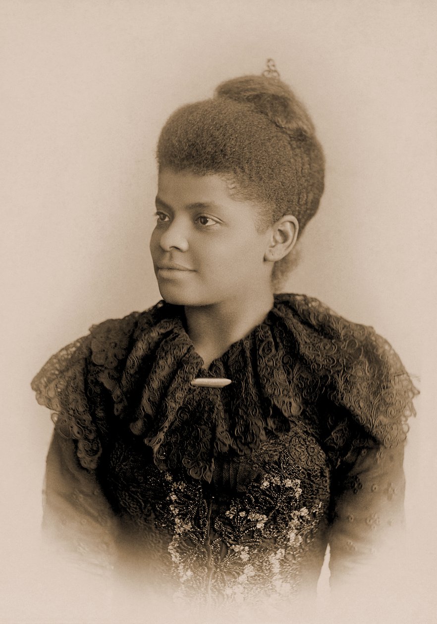 Portrét Idy B. Wellsové Barnettové, kolem roku 1893 od American School