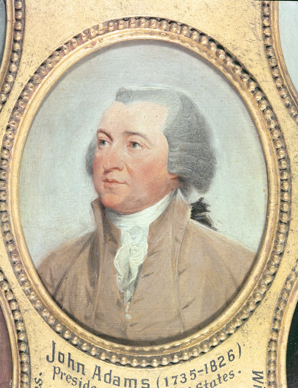Portrét Johna Adamse (1735-1826) od American School