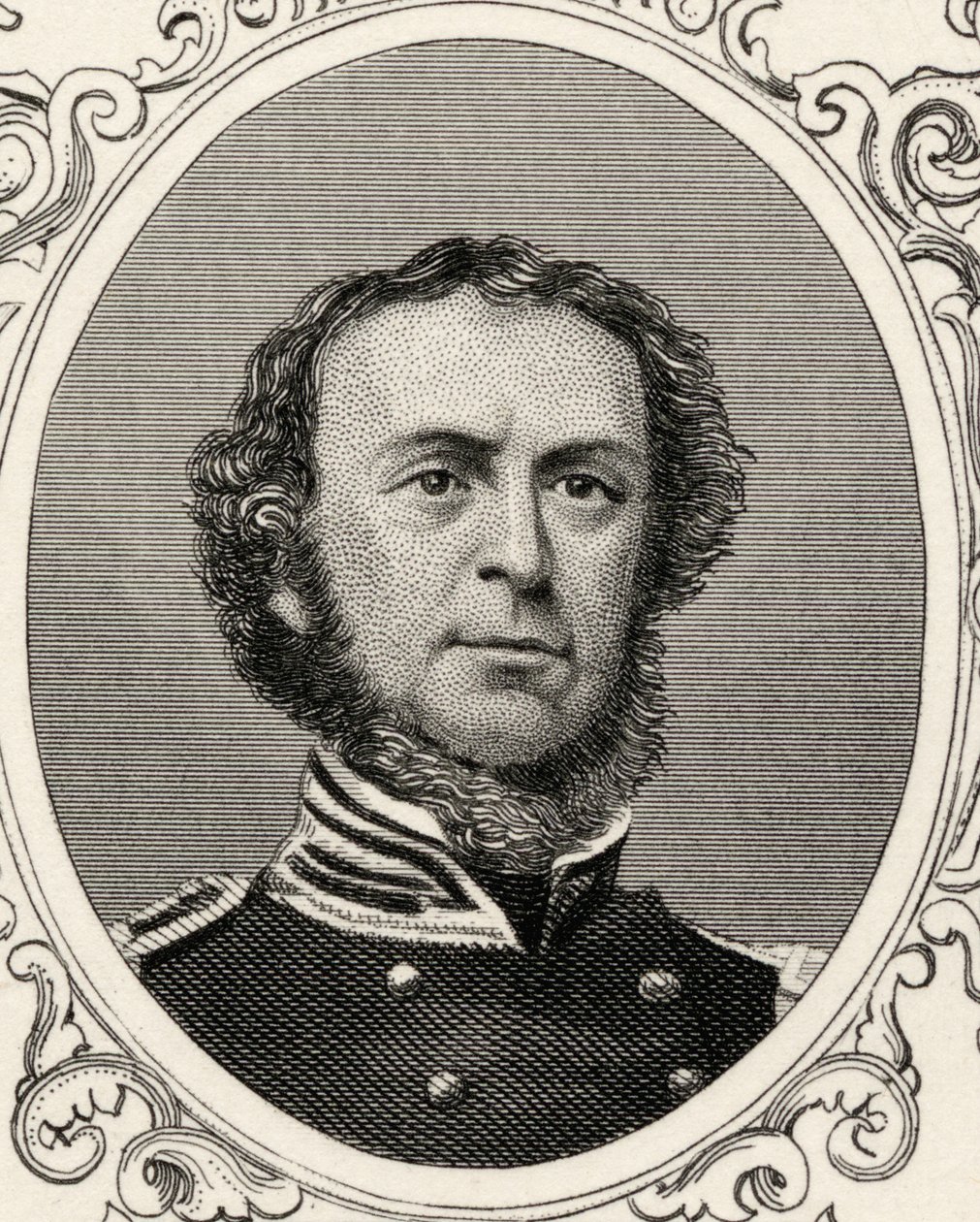 Portrét Samuela Francise Du Pont (1803-1865) od American School