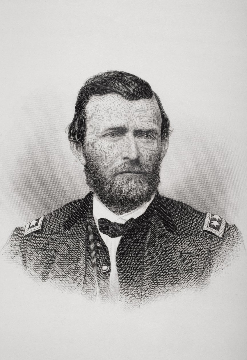 Portrét Ulyssese S. Granta (1822-85) od American School