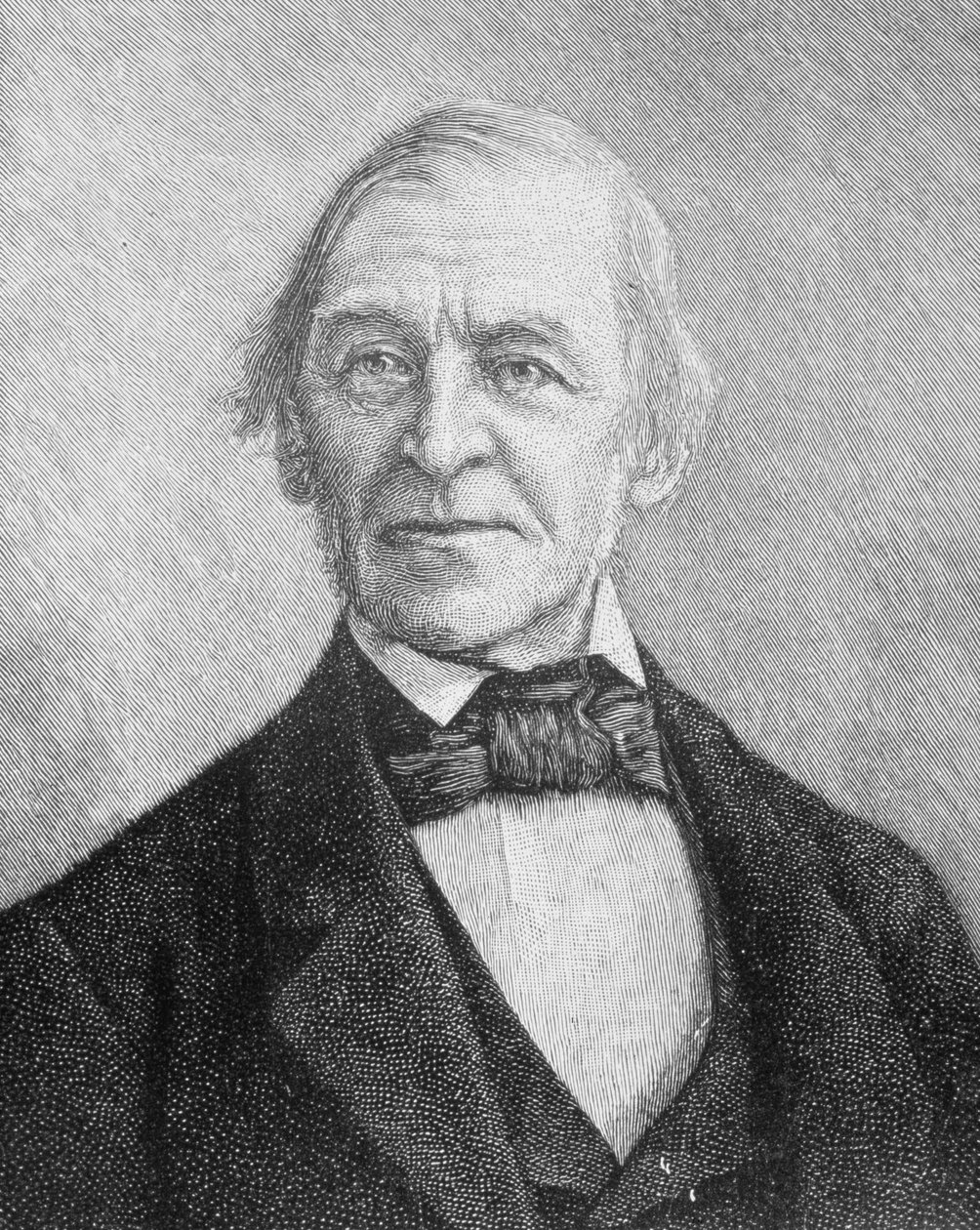 Ralph Waldo Emerson (1803-1882) americký lektor, básník a esejista od American School