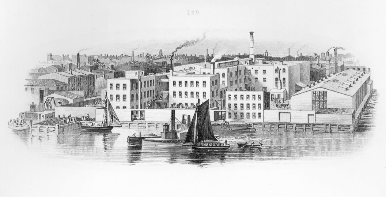The American Bank Note Company, New York (rytina) (bundw foto) od American School