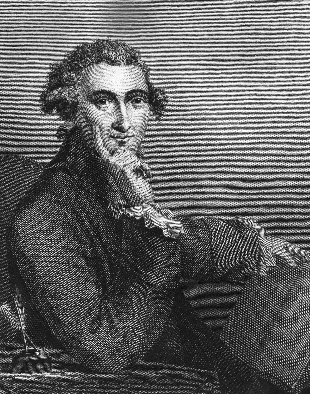 Thomas Paine, vyrytý William Angus, 1791 od American School