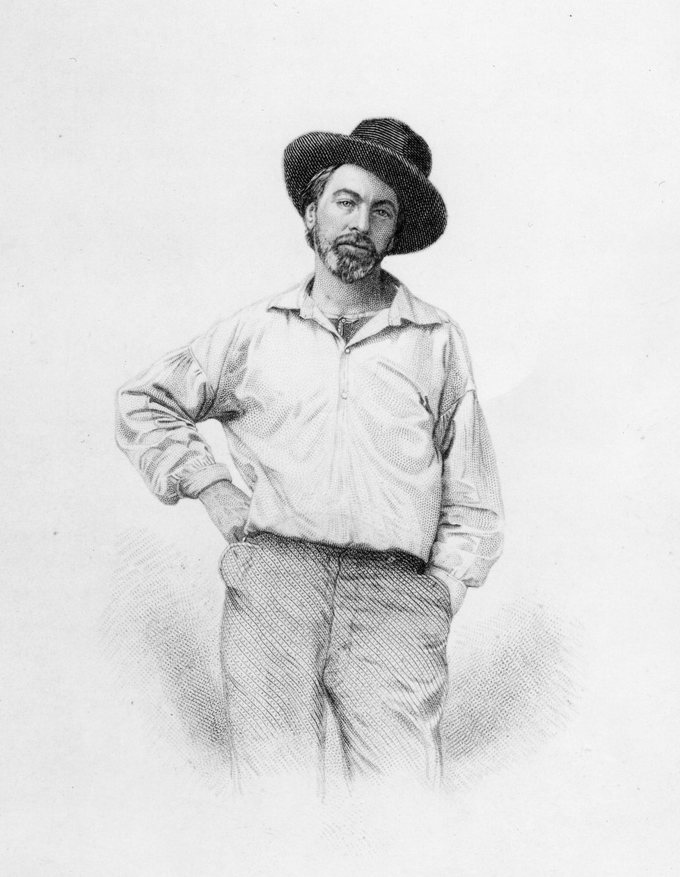 Walt Whitman, frontispis k 