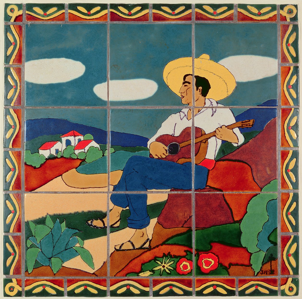 Dlaždice do pokoje West Texas (keramická) od American School