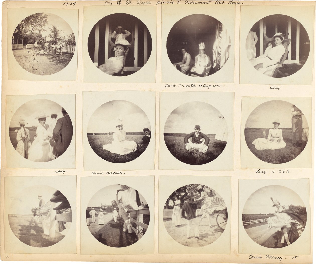Rodinné album Charles Walter Amory od American 19th Century