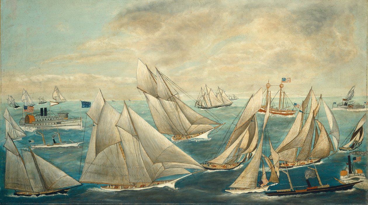 Imaginární Regata vítězů amerického poháru od American 19th Century