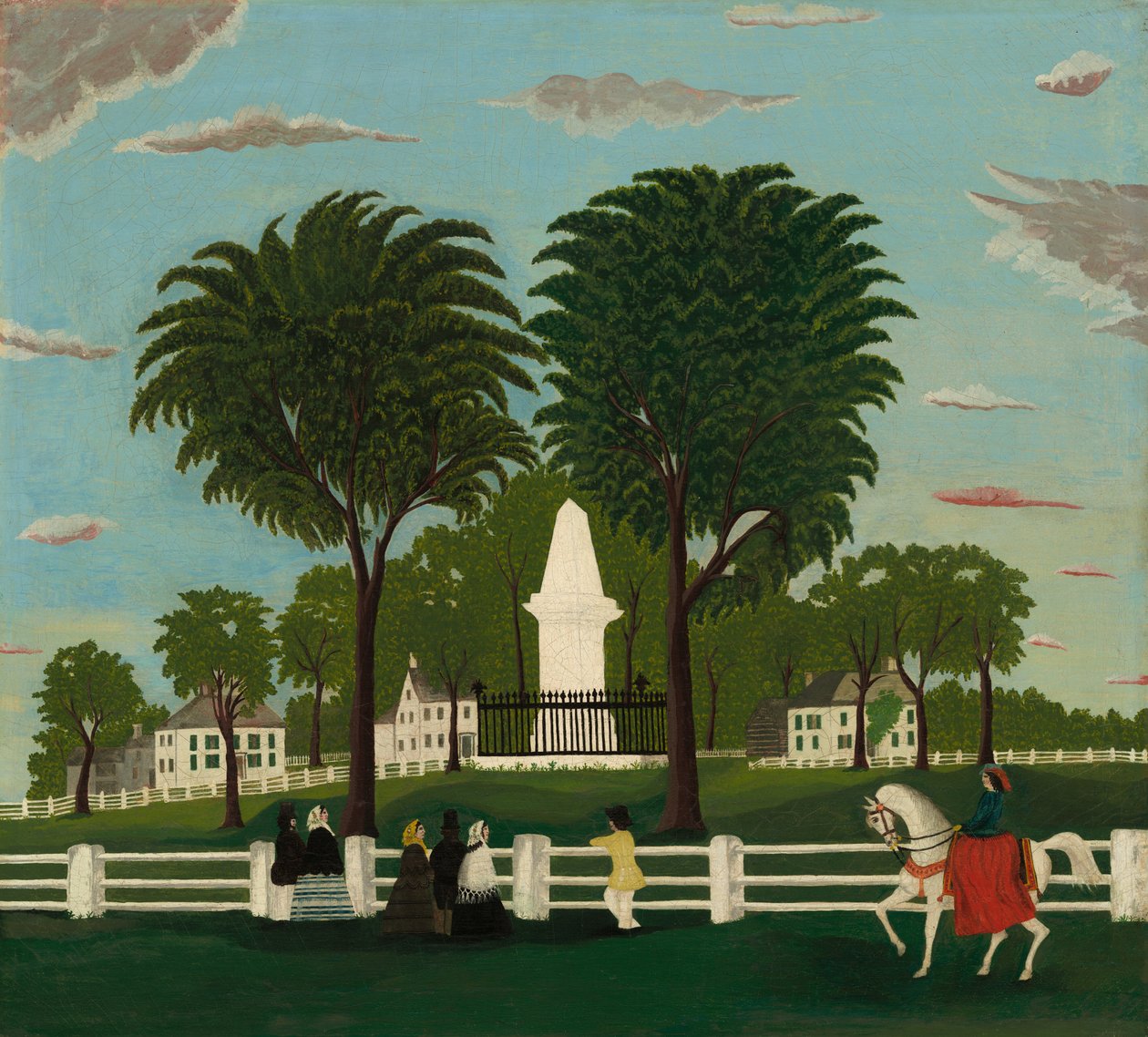 Bitevní památník v Lexingtonu od American 19th Century