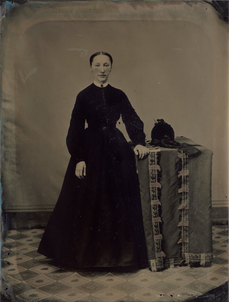 Portrét vdovy z občanské války od American 19th Century