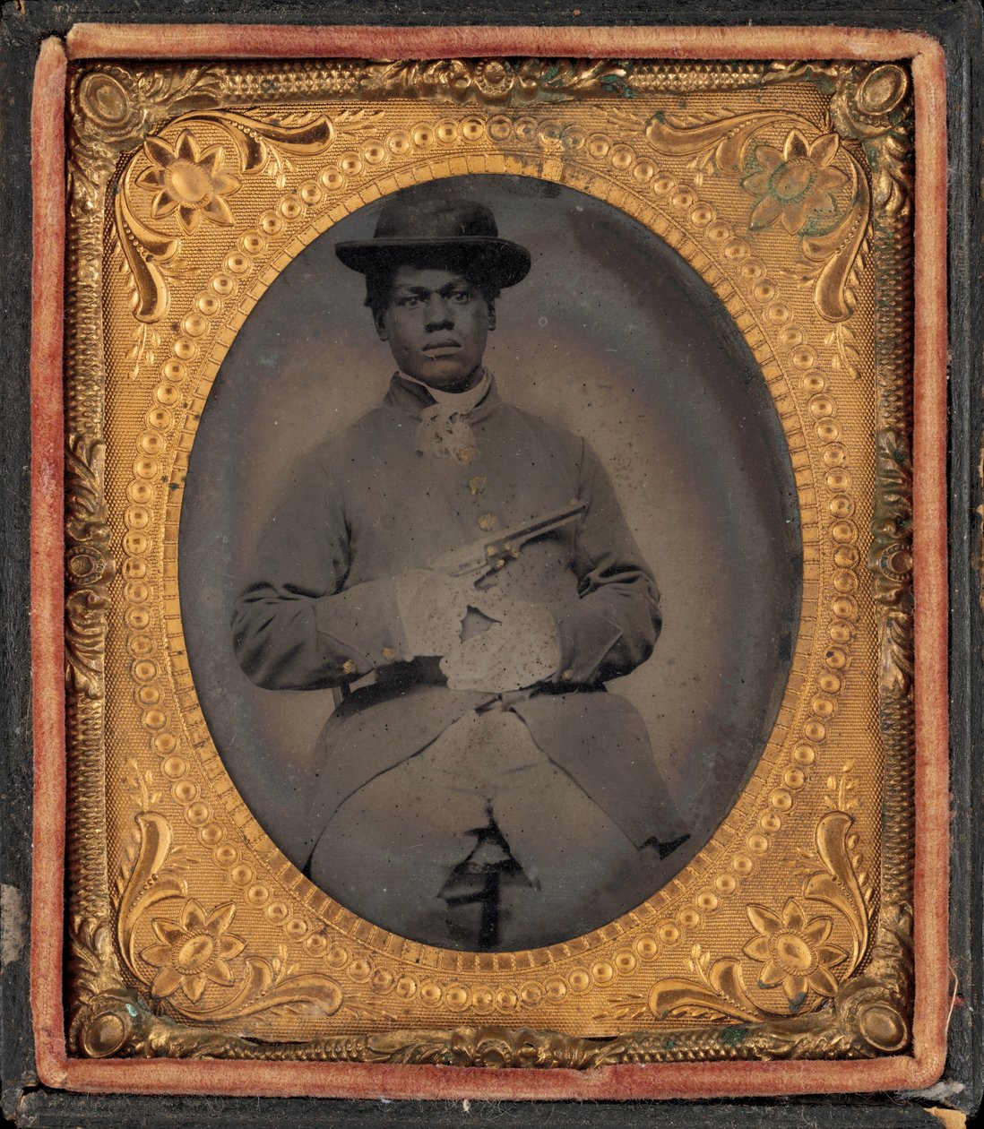 Portrét vojáka USCT od American 19th Century