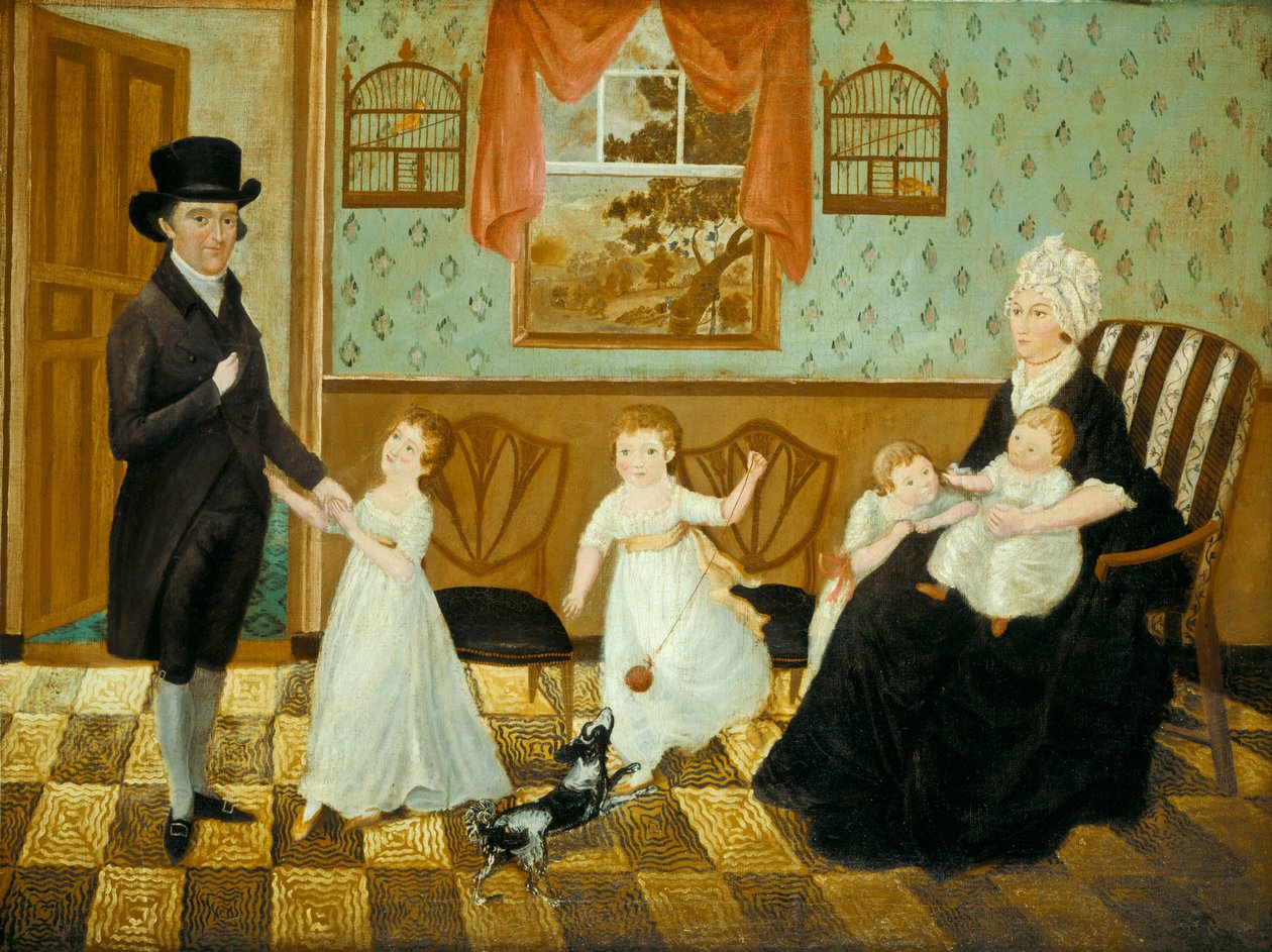 Rodina Sargentů od American 19th Century