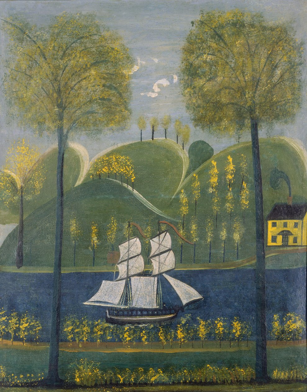Pod plnou plachtou od American 19th Century
