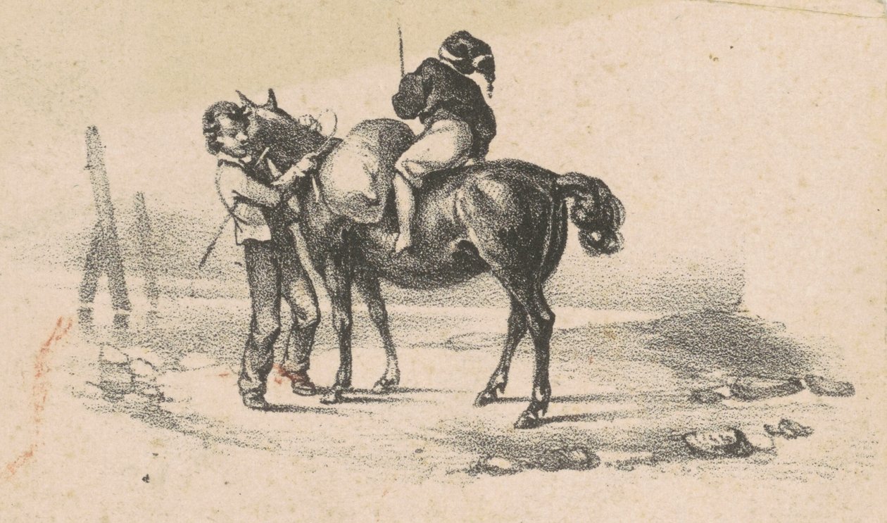 Mládež a kůň od American 19th Century