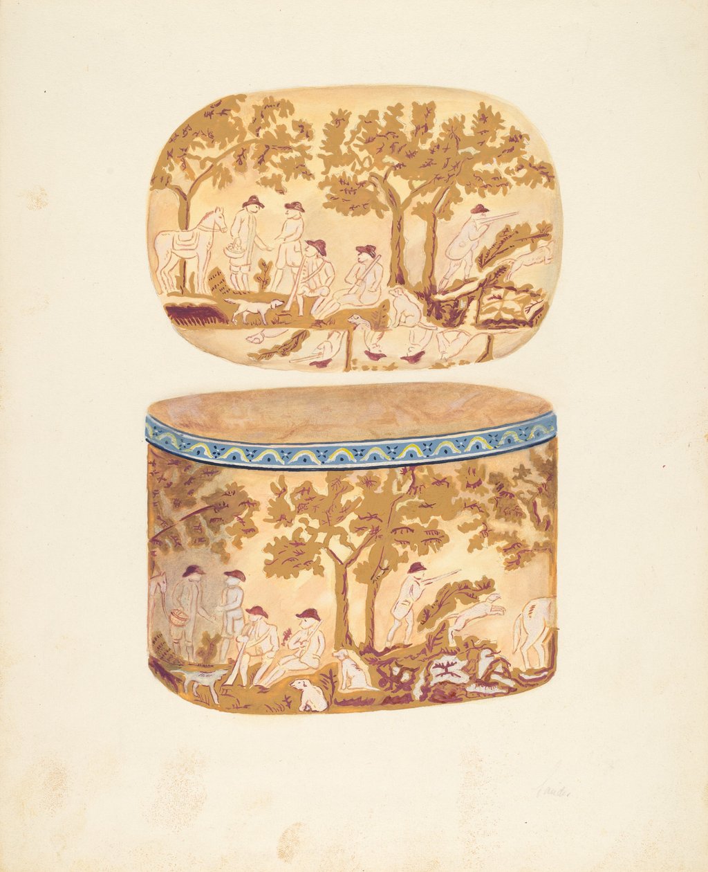 Bandbox od American 20th Century