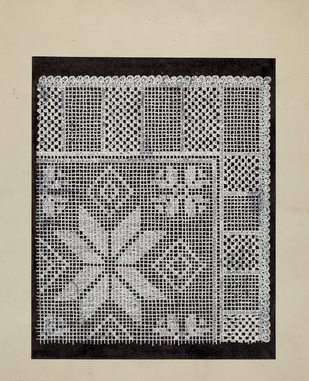 Lace Hardanger od American 20th Century