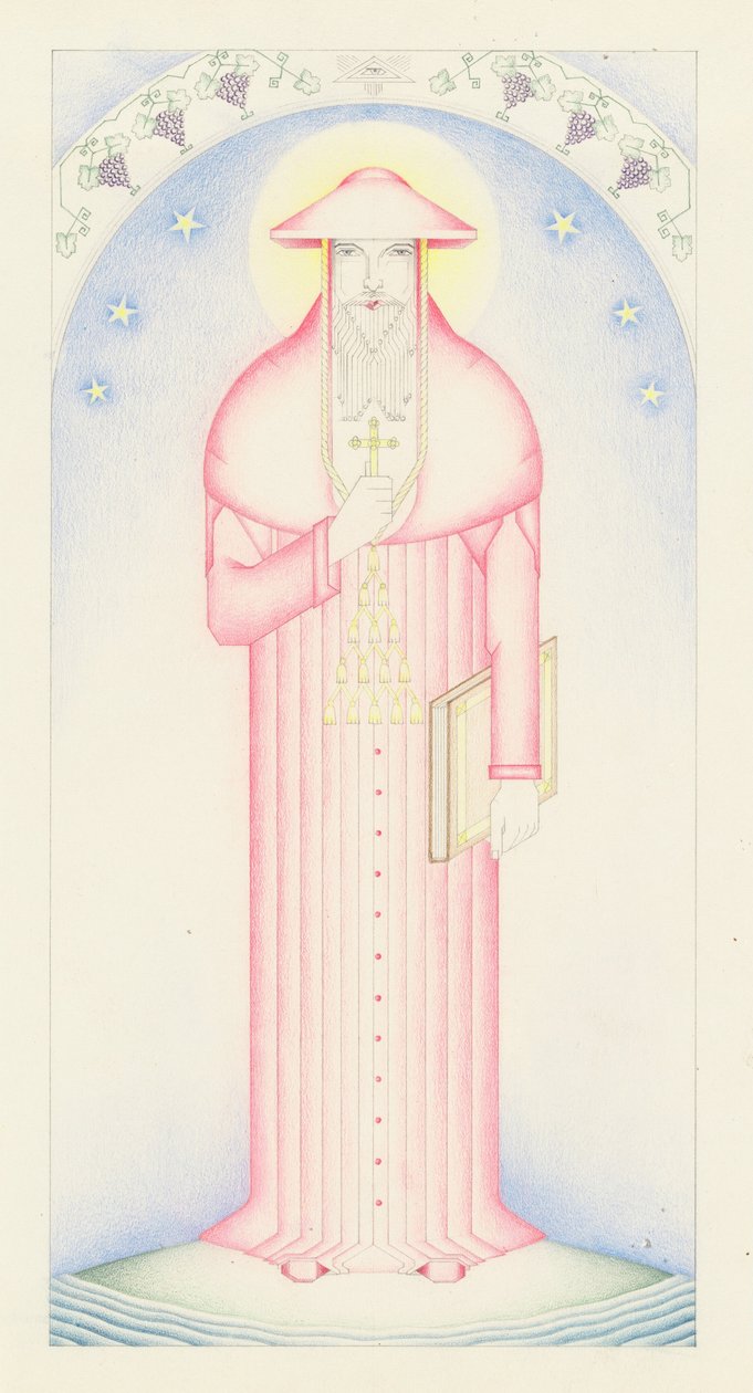 Svatý Bonaventura od American 20th Century