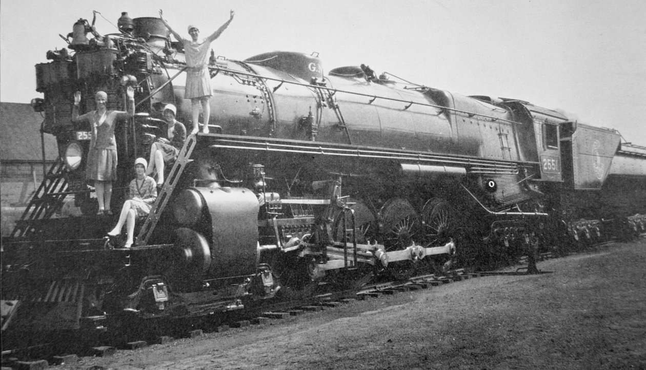 Lokomotiva 4-8-4 třídy S-1 postavená Baldwinem pro vlak 