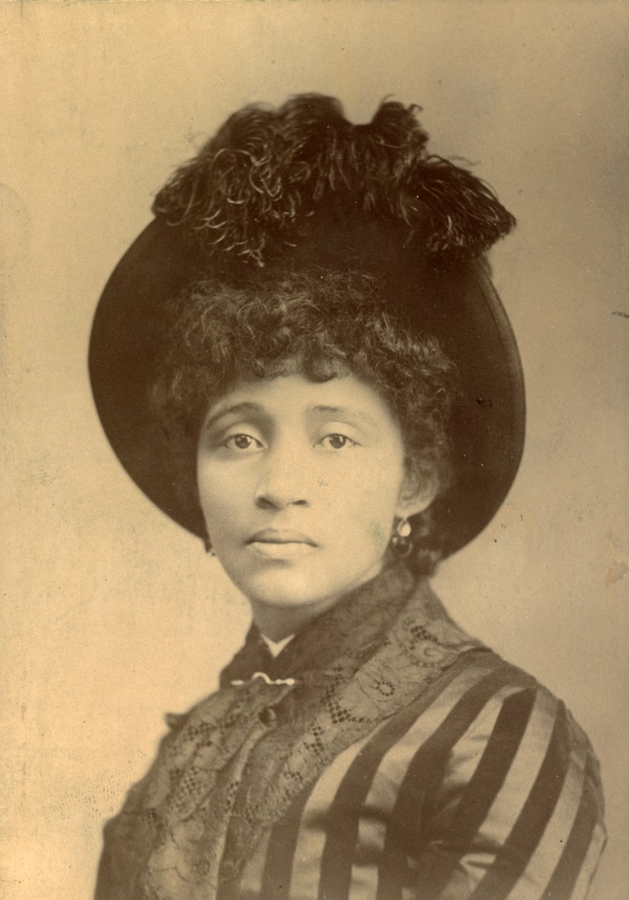 Afroamerická organizátorka práce Lucy Parsons od American Photographer