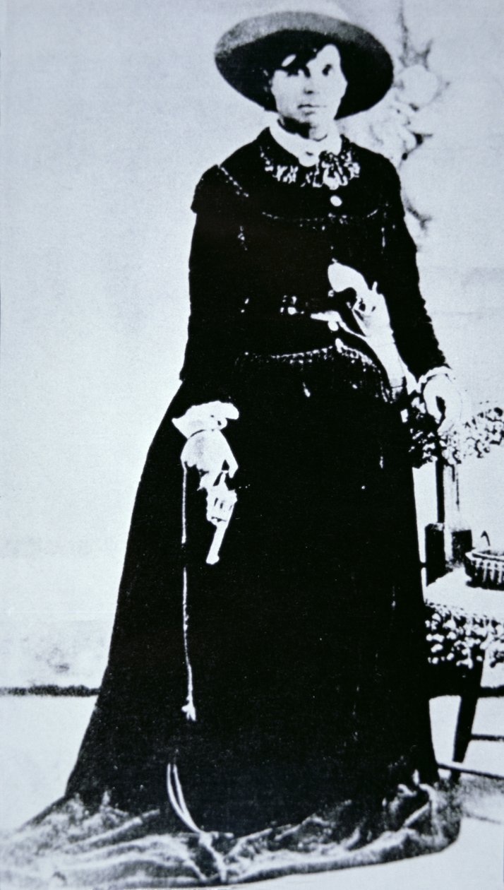 Belle Starr (černobílá fotografie) od American Photographer