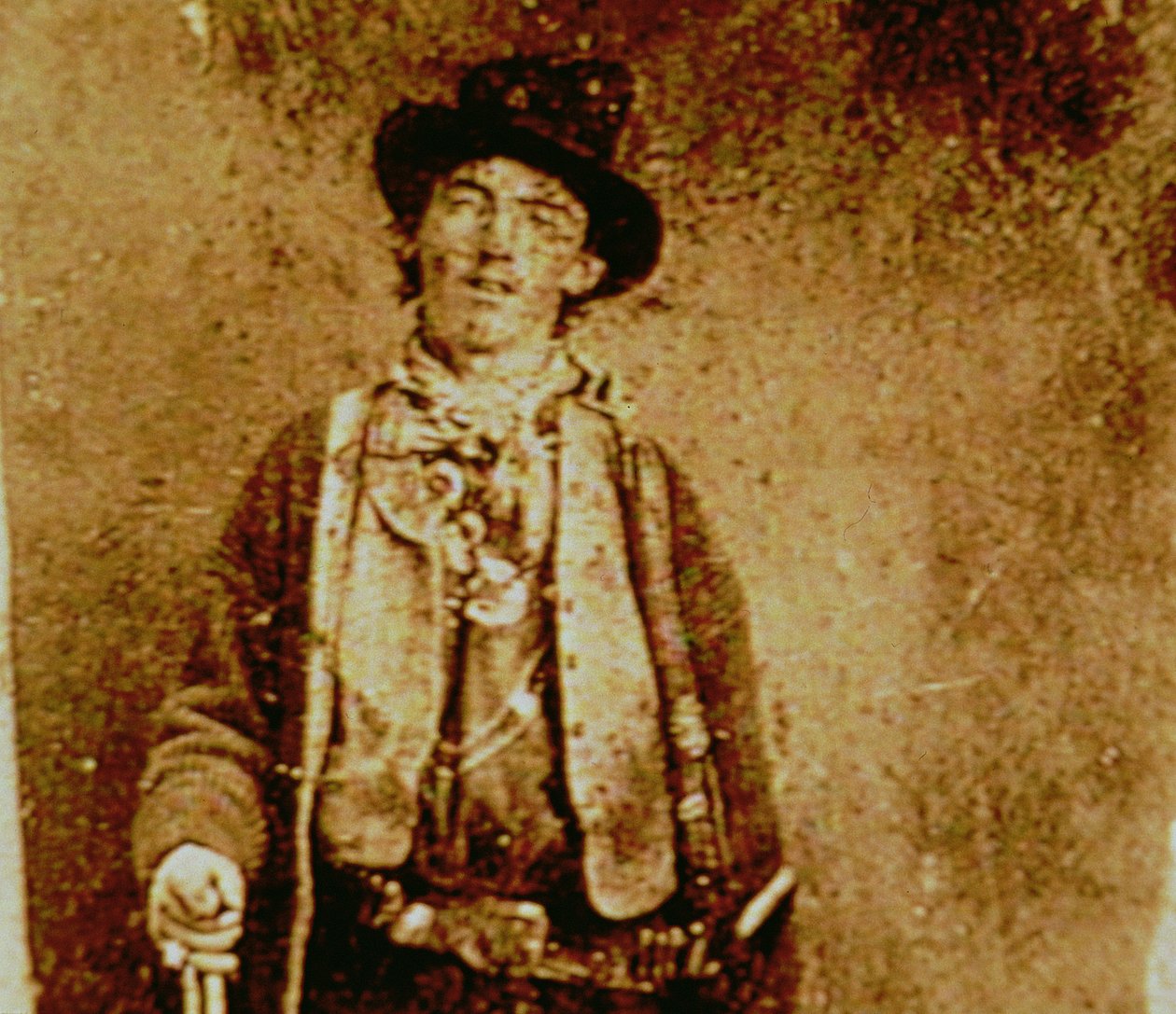 Billy The Kid (1859-81) kolem roku 1880 (kopie původního tintype) od American Photographer