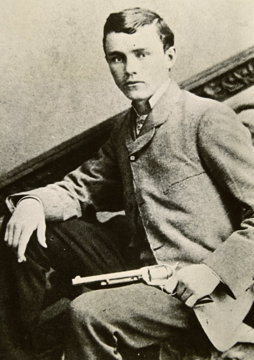 Bob Ford (1861-1892) (černobílá fotografie) od American Photographer