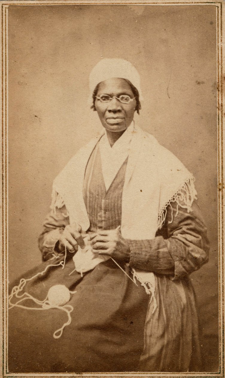 Carte de visite of Sojourner Truth, 1864 od American Photographer