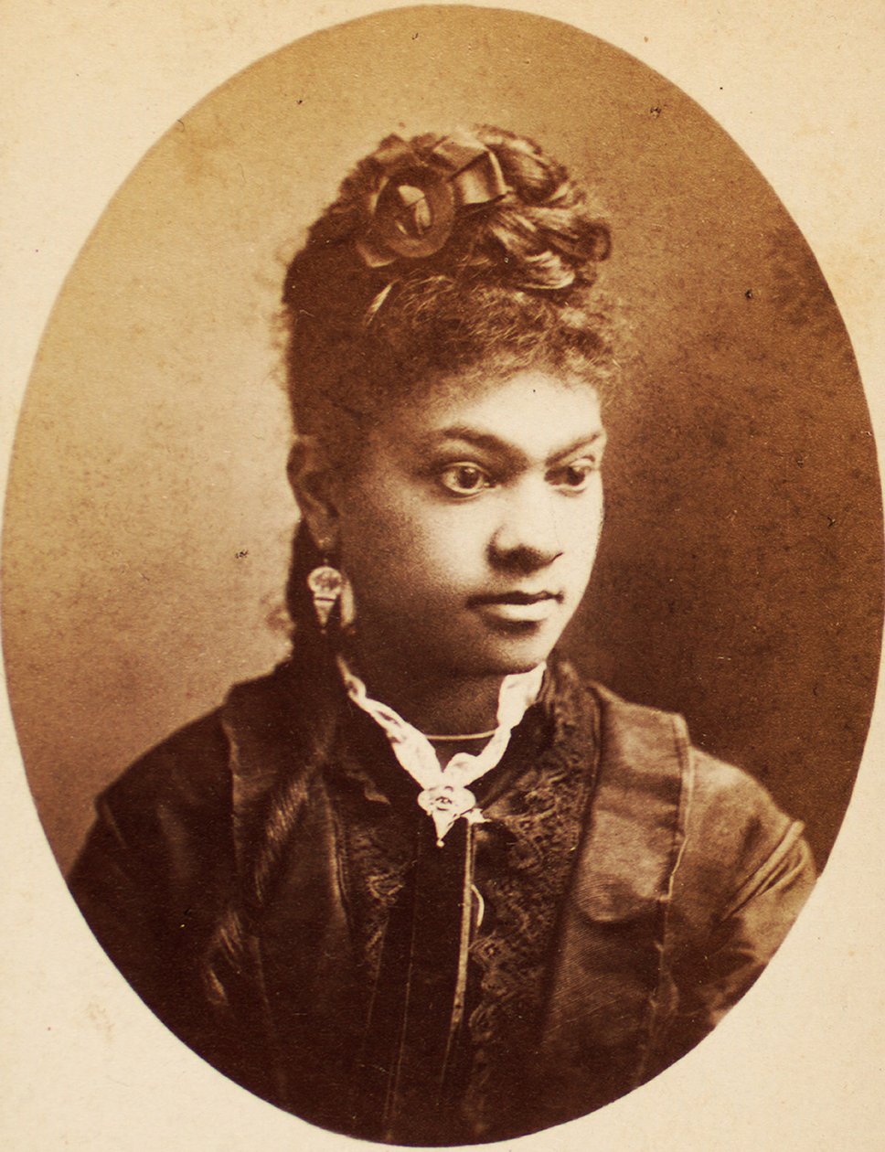 Carte de visite mladé afroamerické ženy, c.1870 od American Photographer