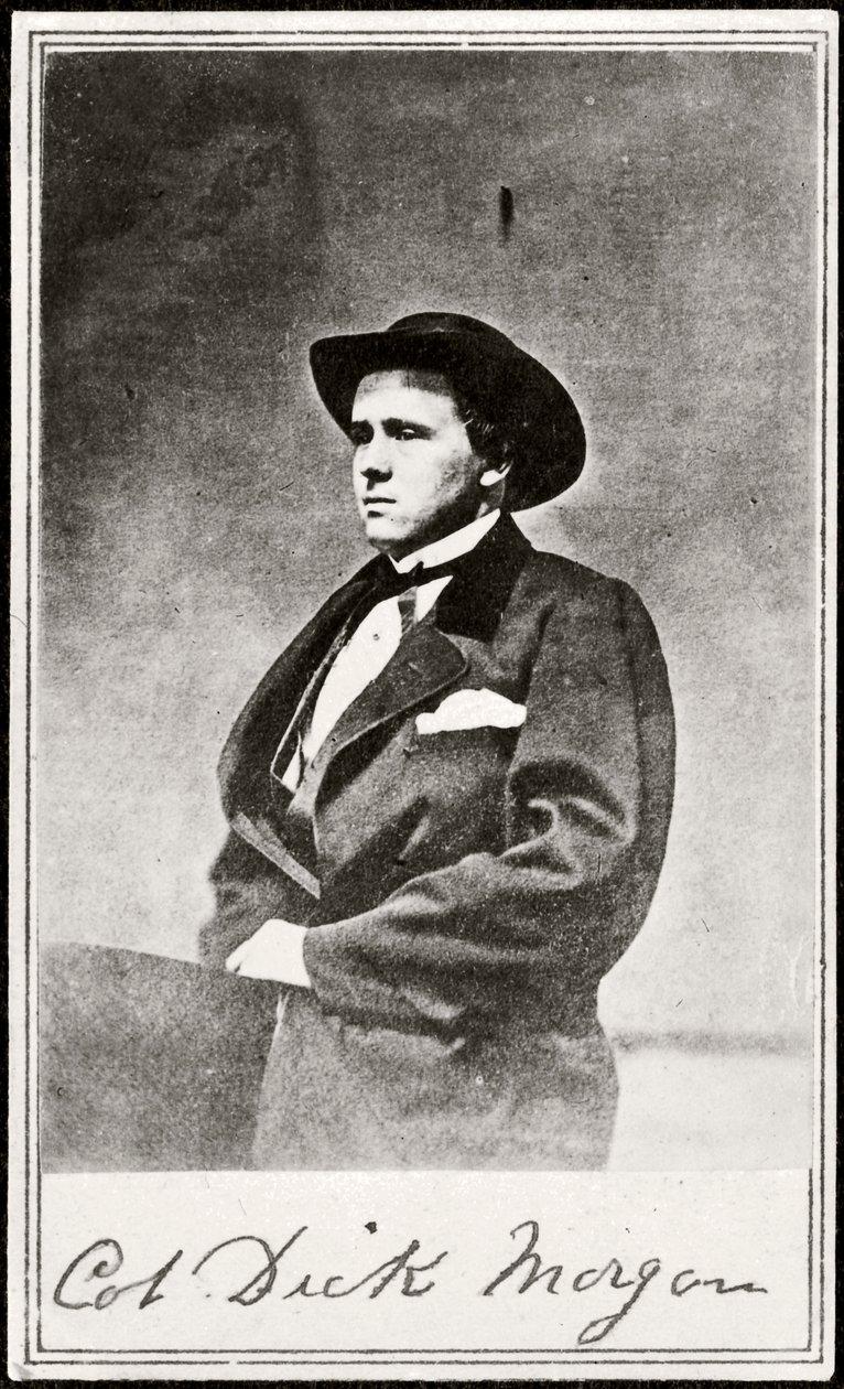 Plukovník Dick Morgan (čb fotografie) od American Photographer