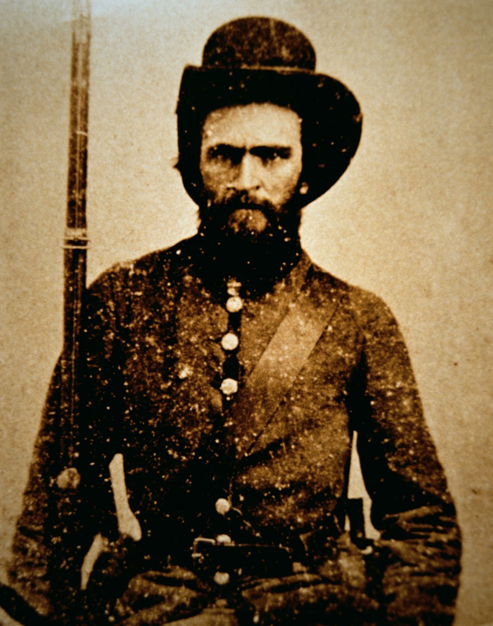 Eldred J. Kay, voják Konfederační armády od American Photographer