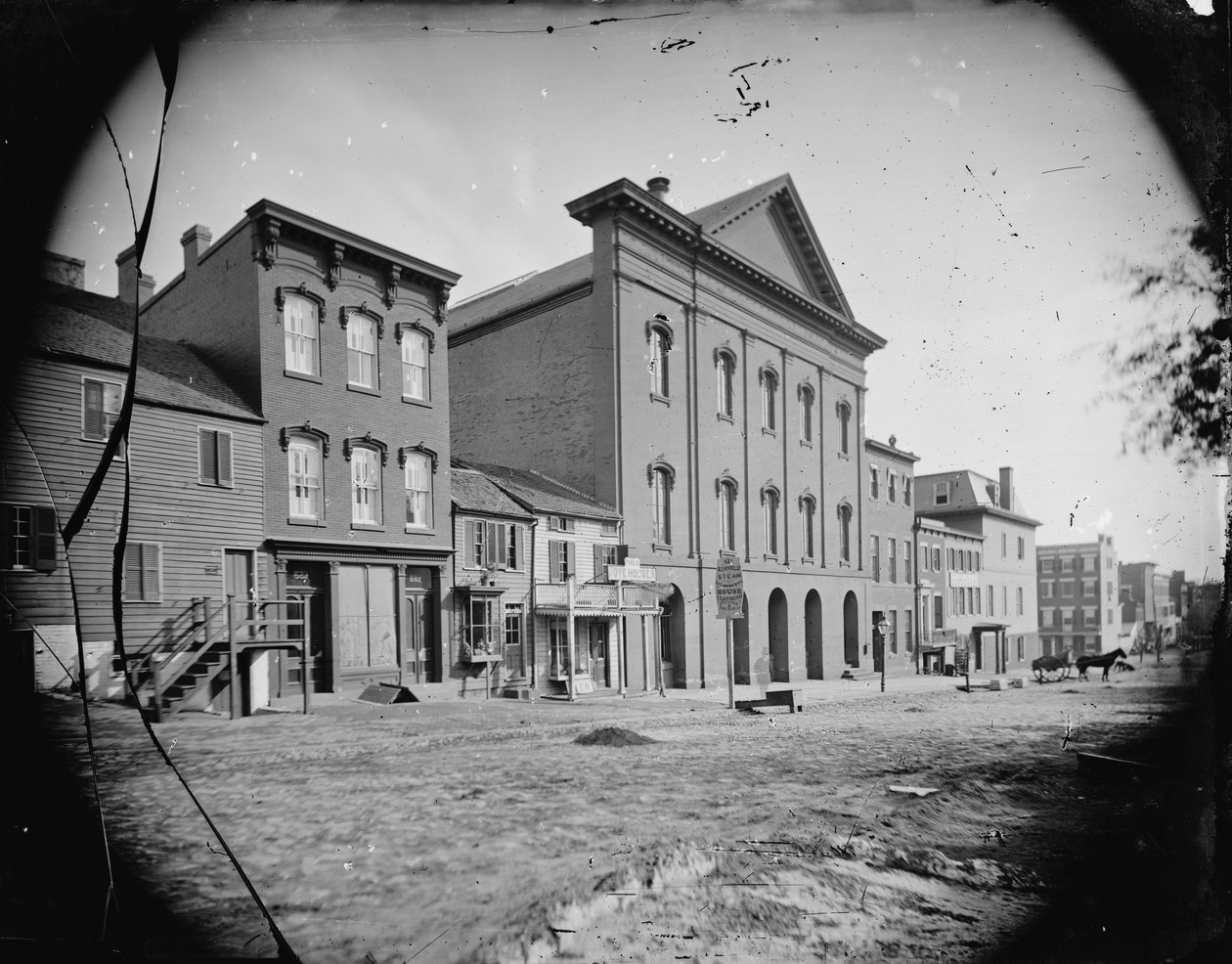 Fords Theatre, Washington, DC, 1860-80 od American Photographer