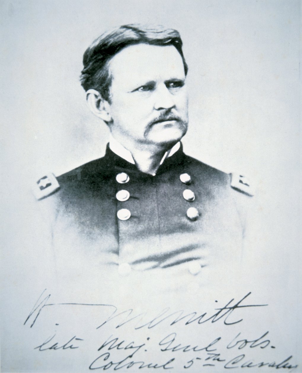 Generál Wesley Merritt (1834-1910) (černobílá fotografie) od American Photographer