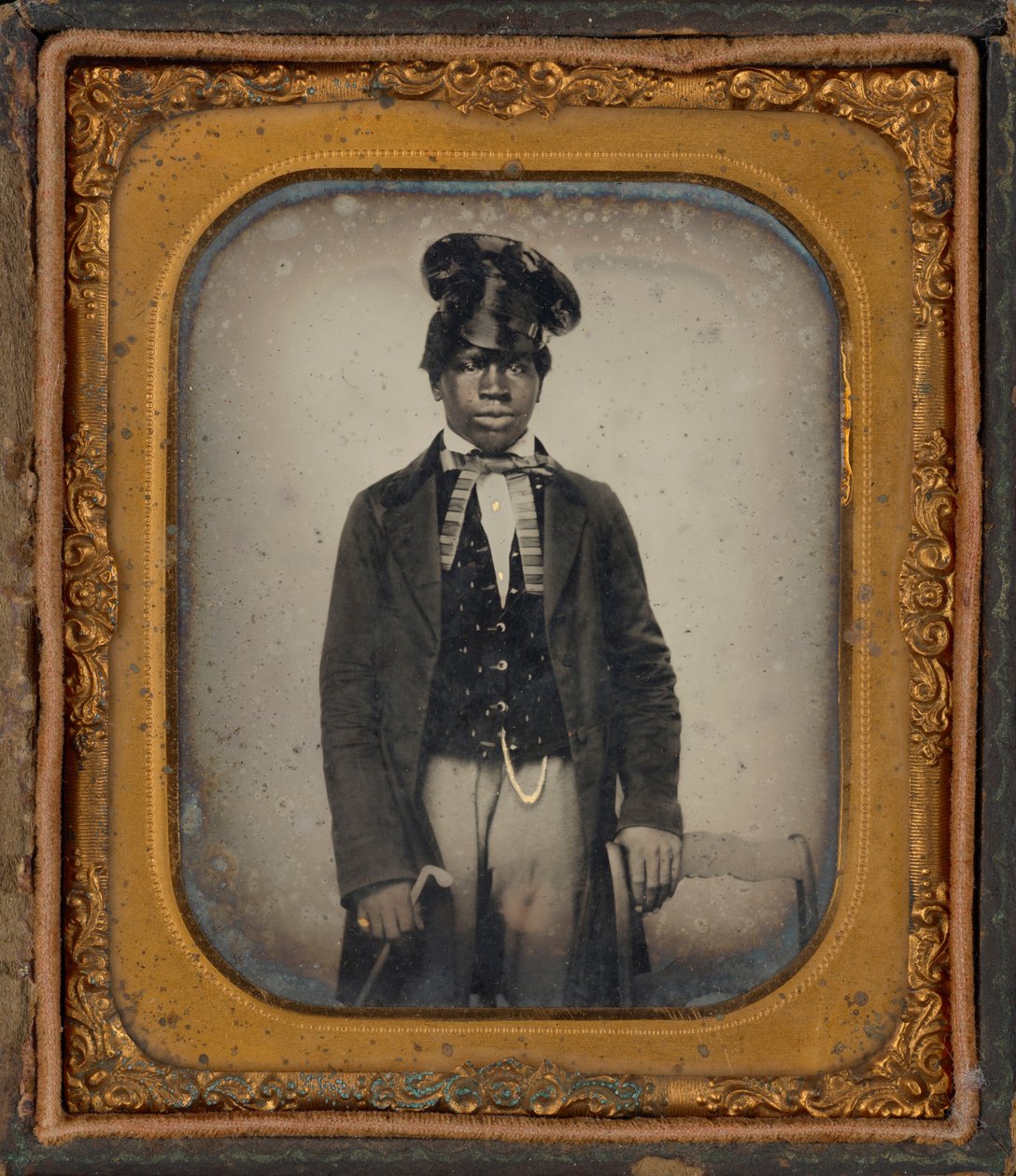 George Burns, duben 1859 (foto) od American Photographer