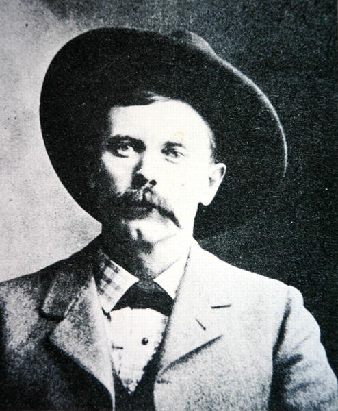 George Scarborough (1859-1900) 1896 (černobílá fotografie) od American Photographer