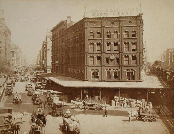 Hudson Street, severně od Reade Street a West Broadway od American Photographer
