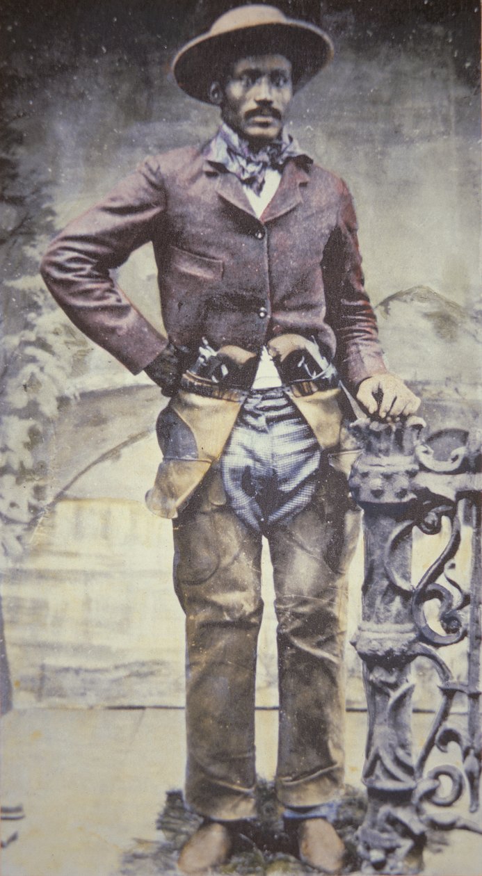 Isom Dart, cca 1870 (černobílá fotografie) od American Photographer