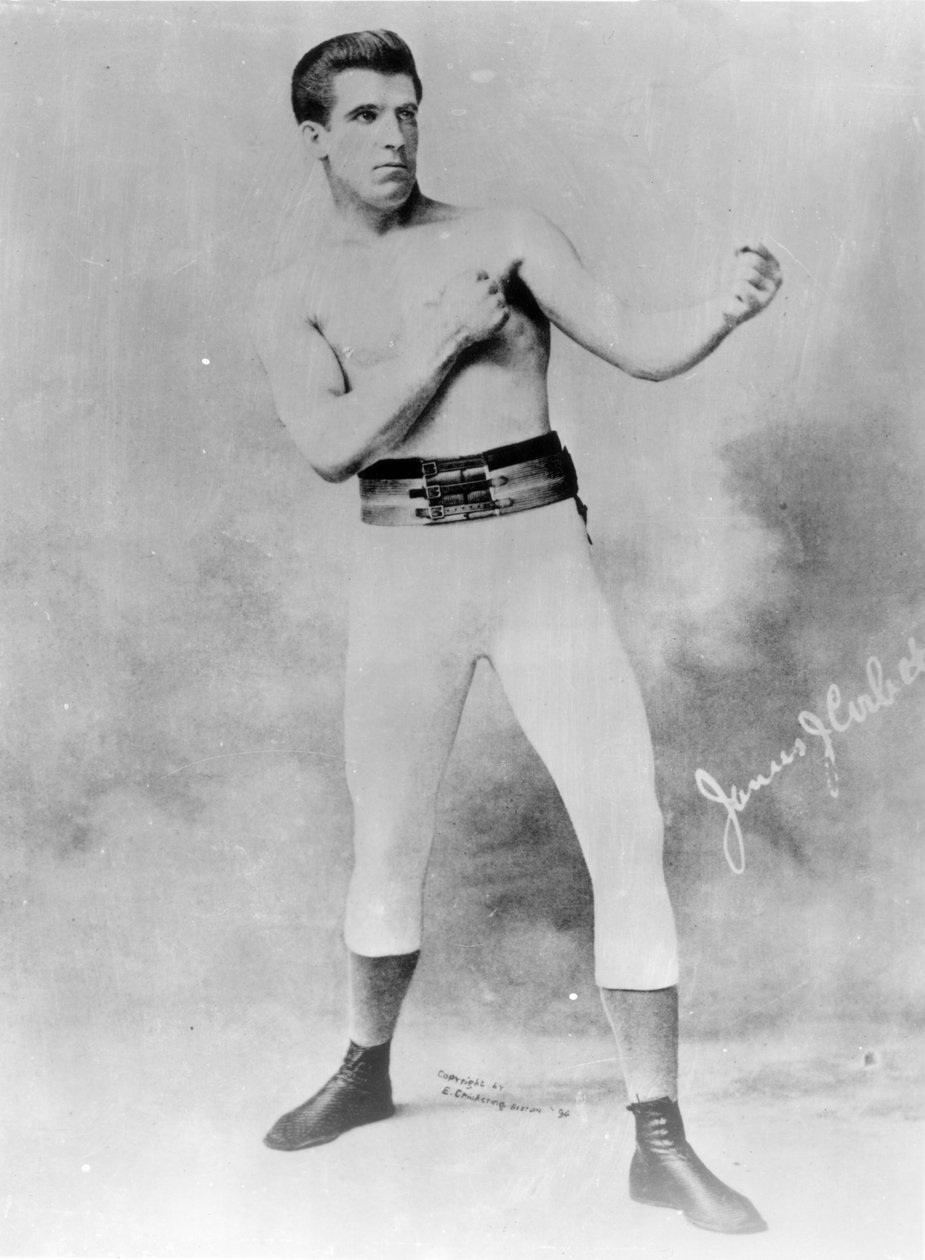 James J. Corbett od American Photographer