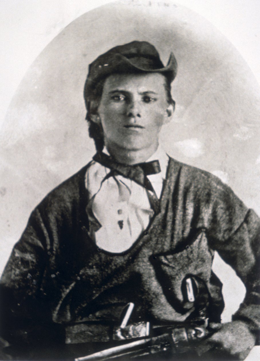 Jesse Woodson James (černobílá fotografie) od American Photographer