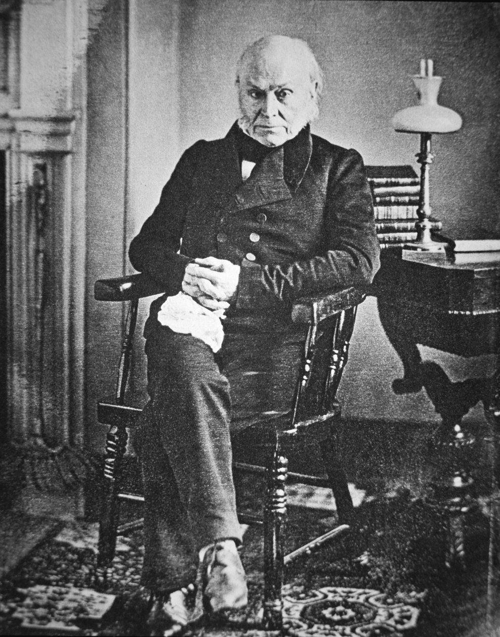 John Quincy Adams (1767-1848) 1847 (daguerrotypie) od American Photographer