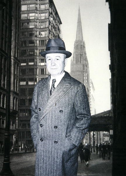 Johnny Torrio (černobílá fotografie) od American Photographer