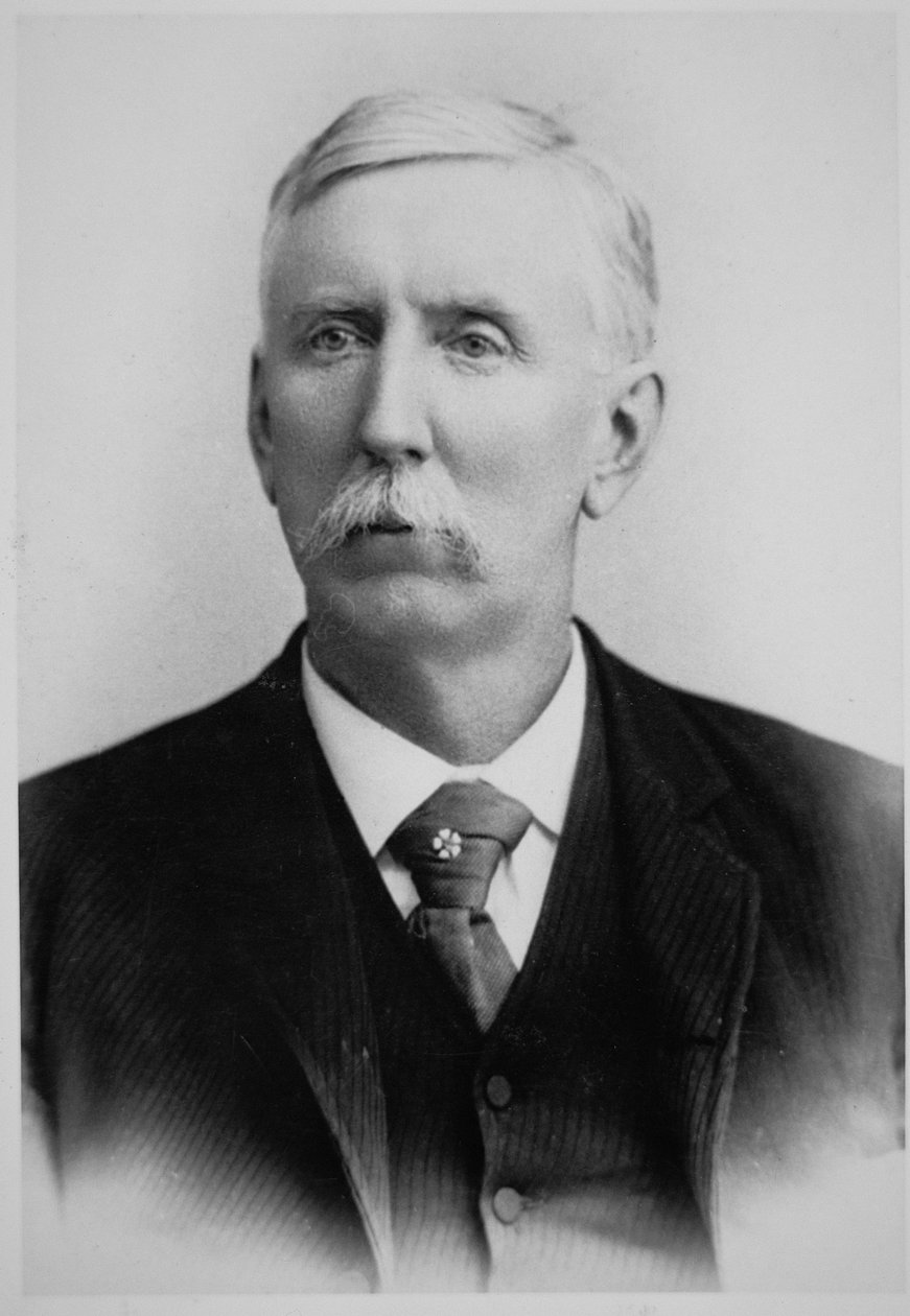 Joseph McCoy (1837-1915) (černobílá fotografie) od American Photographer