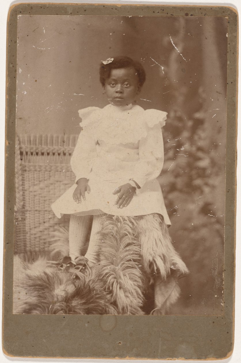Lucile Norward,c. 1890 (foto) od American Photographer