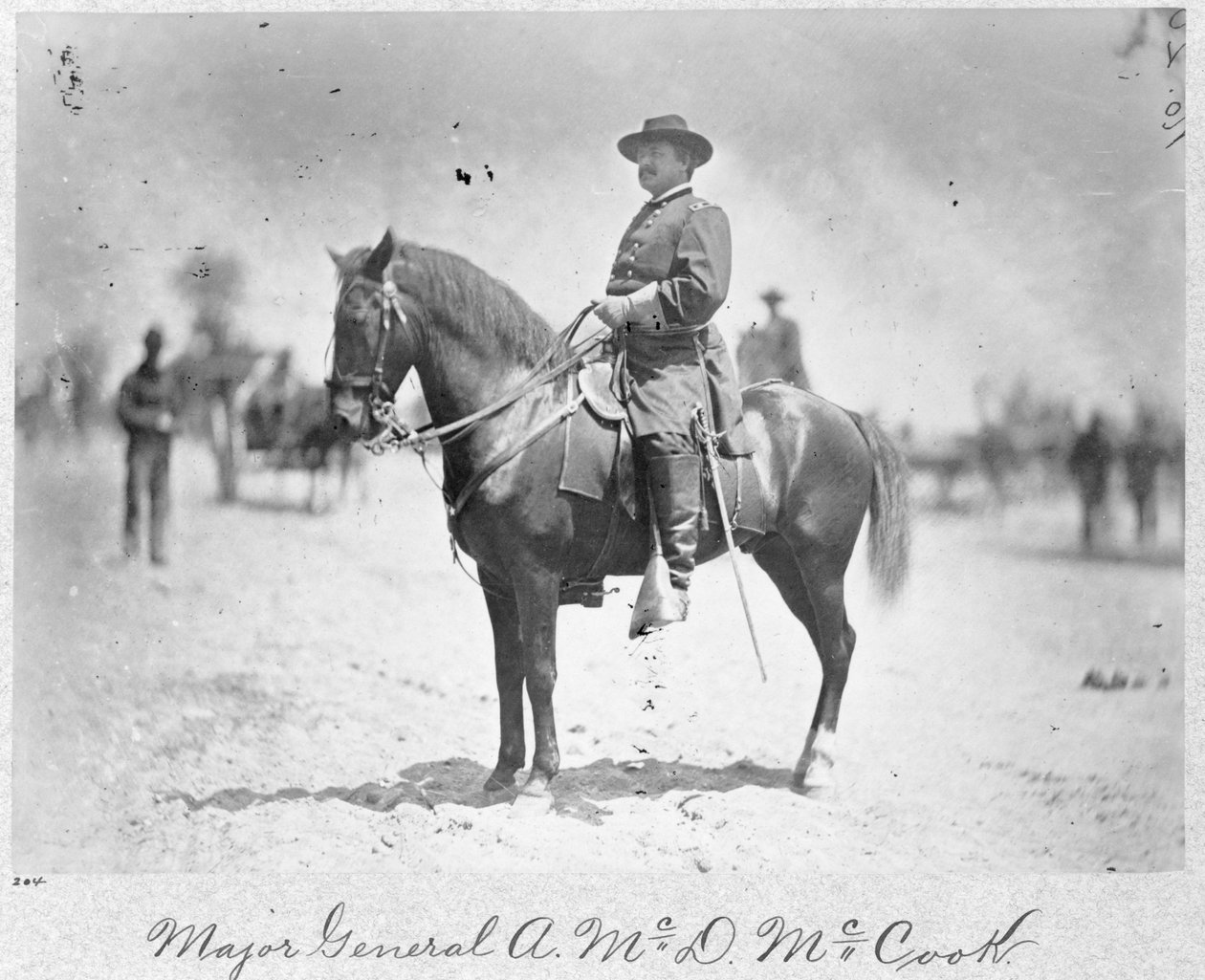 Generálmajor Alexander McDowell McCook, 1864 od American Photographer